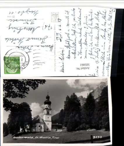 505061,Gnadenwald St. Martin Kirche pub E. Stockhammer 5093