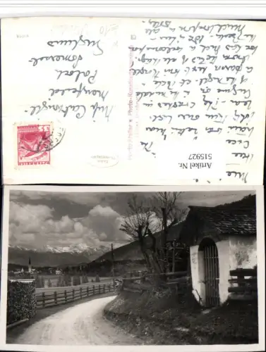 515927,Mieders Kapelle Wegpartie Bergkulisse