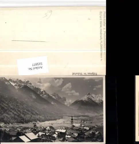 515977,Fulpmes im Stubaital Totale Bergkulisse