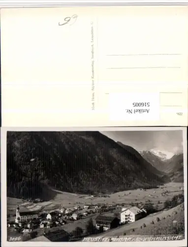 516005,Neustift Totale m. Pension zur schönen Aussicht Bergkulisse