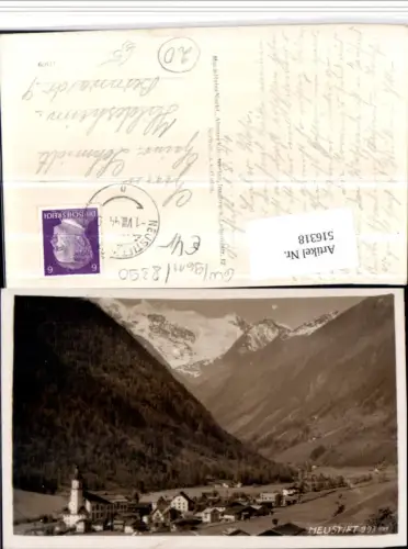 516318,Neustift im Stubaital Totale Bergkulisse