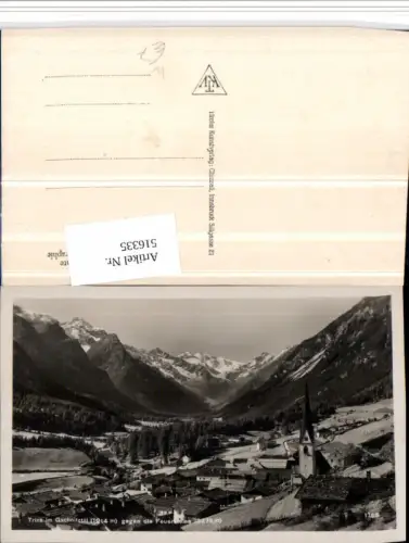 516335,Trins im Gschnitztal Totale geg. Feuersteine Bergkulisse