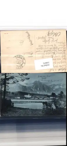 516675,Seefeld in Tirol Teilansicht Bergkulisse