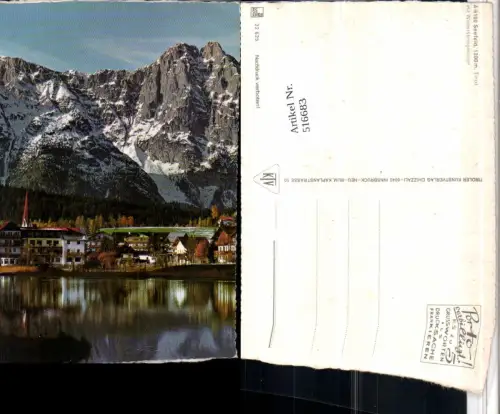 516683,Seefeld in Tirol Teilansicht m. Wetterstein Bergkulisse