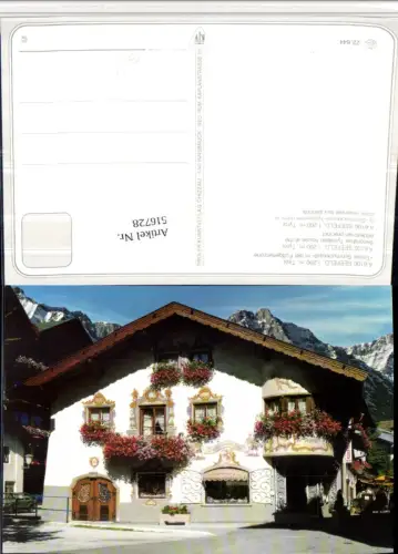 516728,Seefeld in Tirol Tiroler Schmuckkastl Erker Bergkulisse