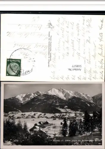 518577,Seefeld in Tirol Reitherspitze 1940