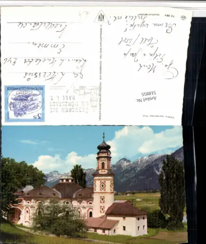 518955,Volders Karlskirche Kirche Bergkulisse