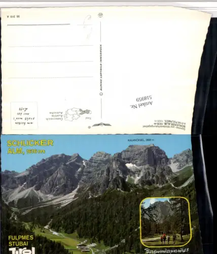 518959,Fulpmes Schlicker-Alm Bergkulisse pub Alpine Luftbild 56310