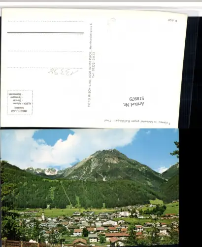 518979,Fulpmes Totale geg. Kalkkögel Bergkulisse pub Risch-Lau