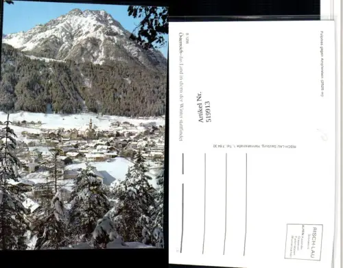 519913,Fulpmes Totale geg. Ampferstein Bergkulisse Winterbild