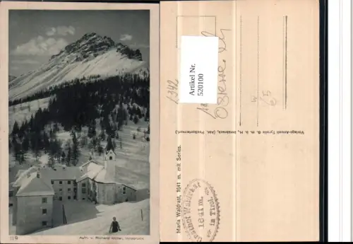 520100,Maria Waldrast bei Mühlbachl Mützens Schönberg