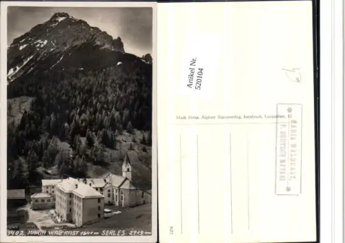 520104,Maria Waldrast bei Mühlbachl Mützens Schönberg