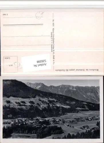 520208,Mieders Totale geg. Nordkette Bergkulisse