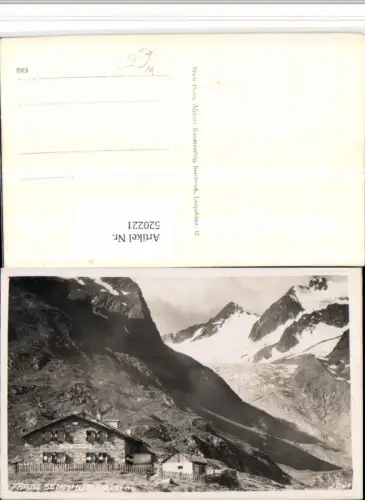 520221,Franz Sennhütte Berghütte b. Neustift Bergkulisse