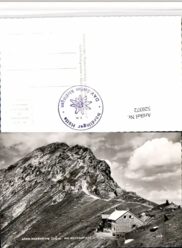 520372,Nördlingerhütte Berghütte b. Reith bei Seefeld Bergkulisse