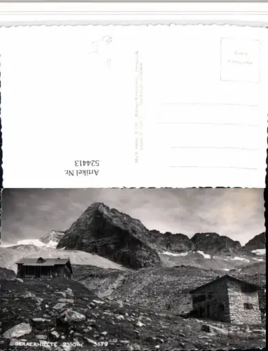 524413,Geraerhütte Berghütte b. St. Jodok am Brenner Bergkulisse