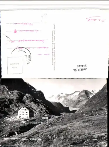 524414,Franz-Senn-Hütte Berghütte b. Neustift im Stubai Bergkulisse