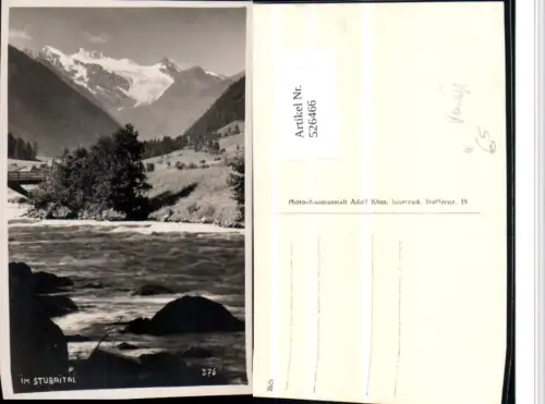526466,Foto-AK Neustift im Stubai Stubaital Telfes Telfs Fulpmes