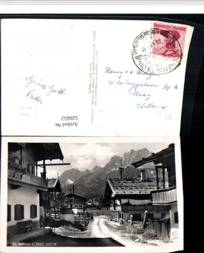 526652,St. Johann in Tirol Straßenpartie