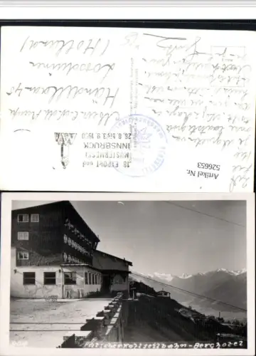 526653,Patscherkofel Patsch Igls b. Innsbruck Berghotel