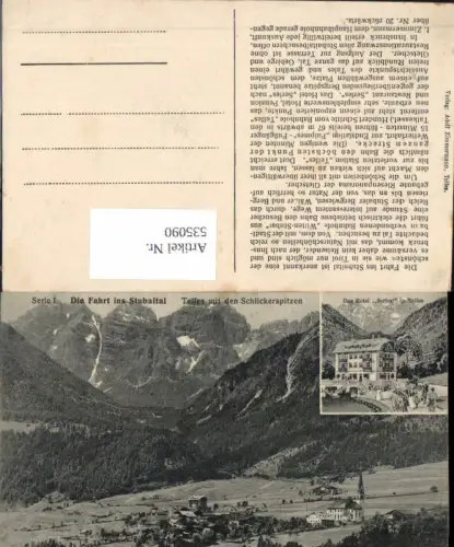 535090,Stubaital Telfes Fulpmes Stubaitalbahn Telfs Neustift