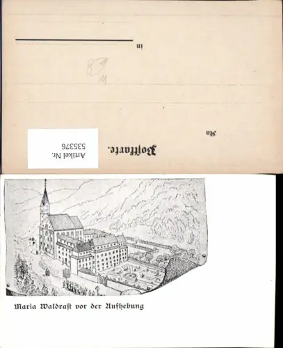 535376,Künstler AK Maria Waldrast b. Matrei Mühlbachl