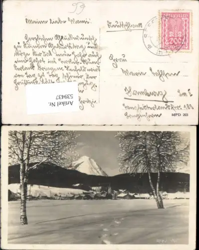 539437,tolle Foto-AK Seefeld in Tirol Ortsansicht