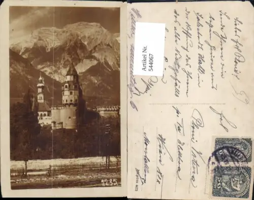 544067,tolle Foto-AK Hall in Tirol