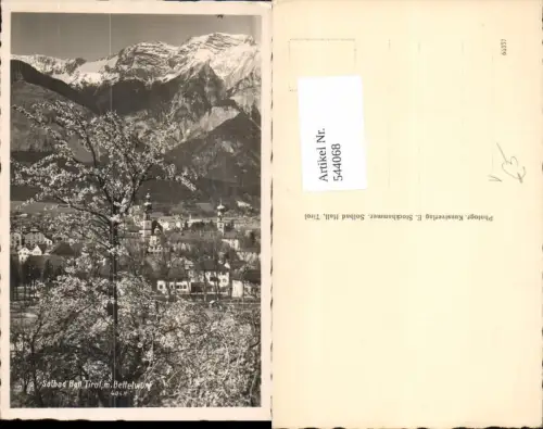 544068,tolle Foto-AK Hall in Tirol pub Stockhammer 4948