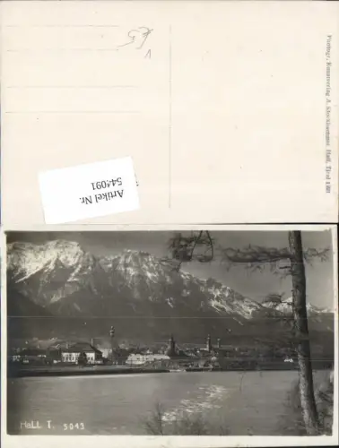 544091,tolle Foto-AK Hall in Tirol pub Stockhammer 5013