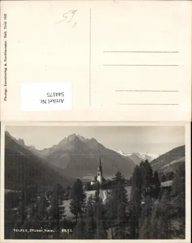 544175,tolle Foto-AK Telfes in Tirol Stubai pub A. Stockhammer 6272