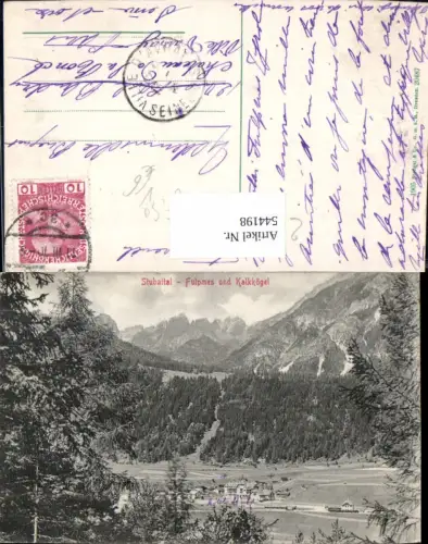 544198,Stubaital Stubai Fulpmes Kalkkögel