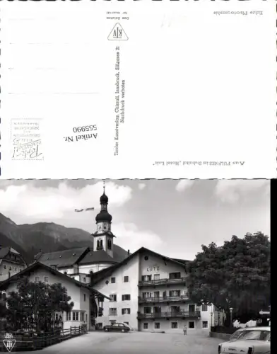 555990,Fulpmes in Tirol Hotel Lutz m. Oldtimer Auto