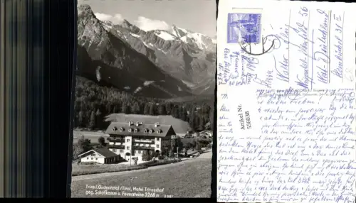 556038,Trins bei Gschnitz Gschnitztal Hotel Trinserhof pub Risch Lau B 981