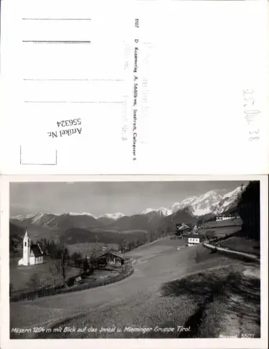 556324,Mösern bei Seefeld in Tirol Inntal Telfs