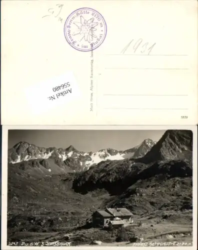 556480,Franz Sennhütte bei Neustift im Stubai