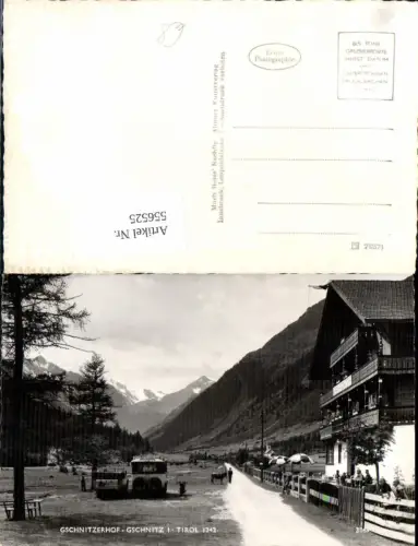 556525,Gschnitz in Tirol Gasthaus Gschnitzhof Bus Autobus Postbus
