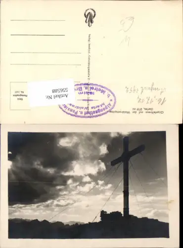 556588,Gipfelkreuz Maria Waldrast Matrei am Brenner