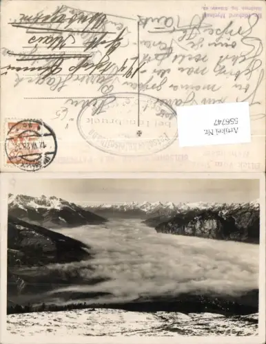 556747,Blick v. Patscherkofel Patsch Innsbruck Nebel pub Richard Mycinski