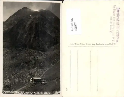 556962,Innsbruckerhütte bei Gschnitz Telfs Telfes Neustift Stubai Gschnitztal