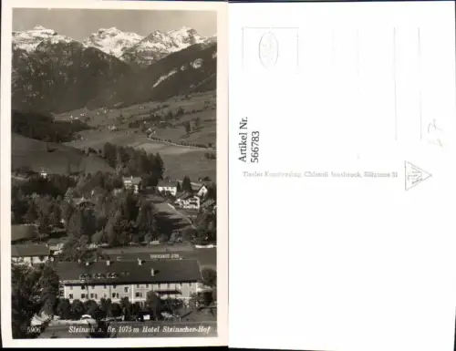 566783,Foto Ak Steinach a. Brenner Hotel Steinacher-Hof