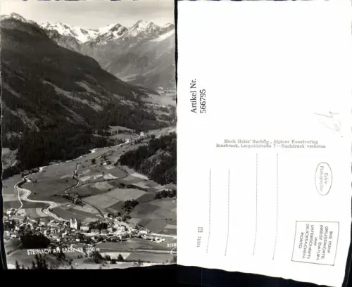 566795,Foto Ak Steinach a. Brenner Totale