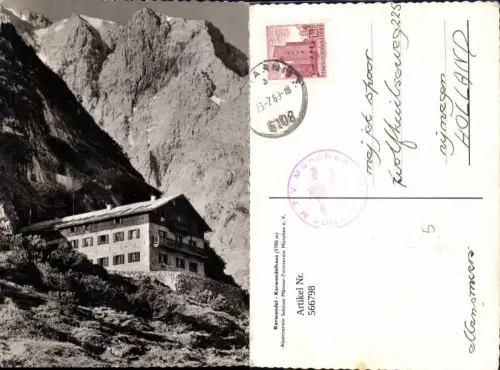 566798,Karwendelhaus Karwendel b. Scharnitz