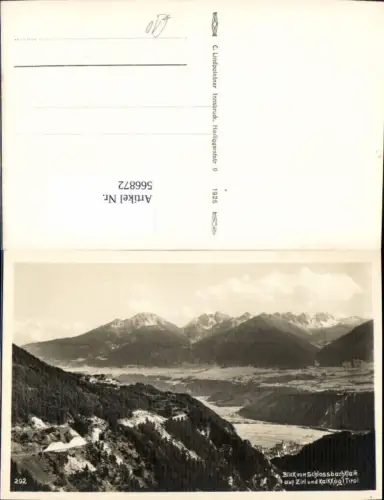 566872,Foto Ak Blick v. Schlossbachklam Schlossbachklamm auf Zirl u. Kalkkögl