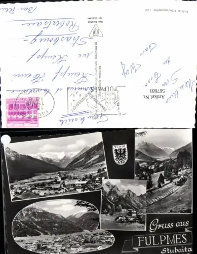 567681,Mehrbild Ak Fulpmes Stubaital Eisenbahn