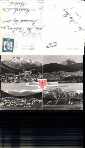 567752,Mehrbild Ak Seefeld i. Tirol Hocheder Kalkkögel