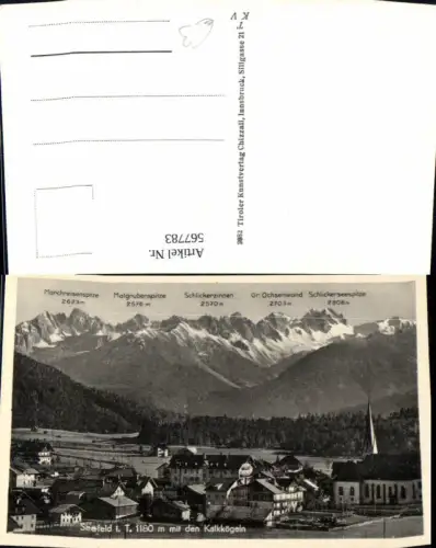 567783,Seefeld i. Tirol m. d. Kalkkögeln Gipfelkarte