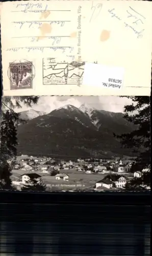 567818,Foto Ak Seefeld i. Tirol m. Reitherspitze