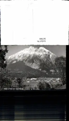 567908,Foto Ak Telfs i. Tirol m. Hohe Munde
