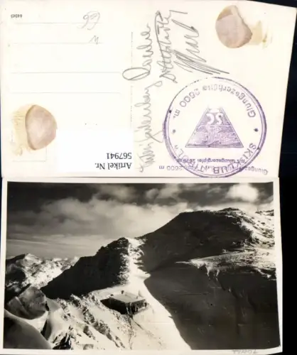 567941,Foto Ak Glungezerhütte Tulfes